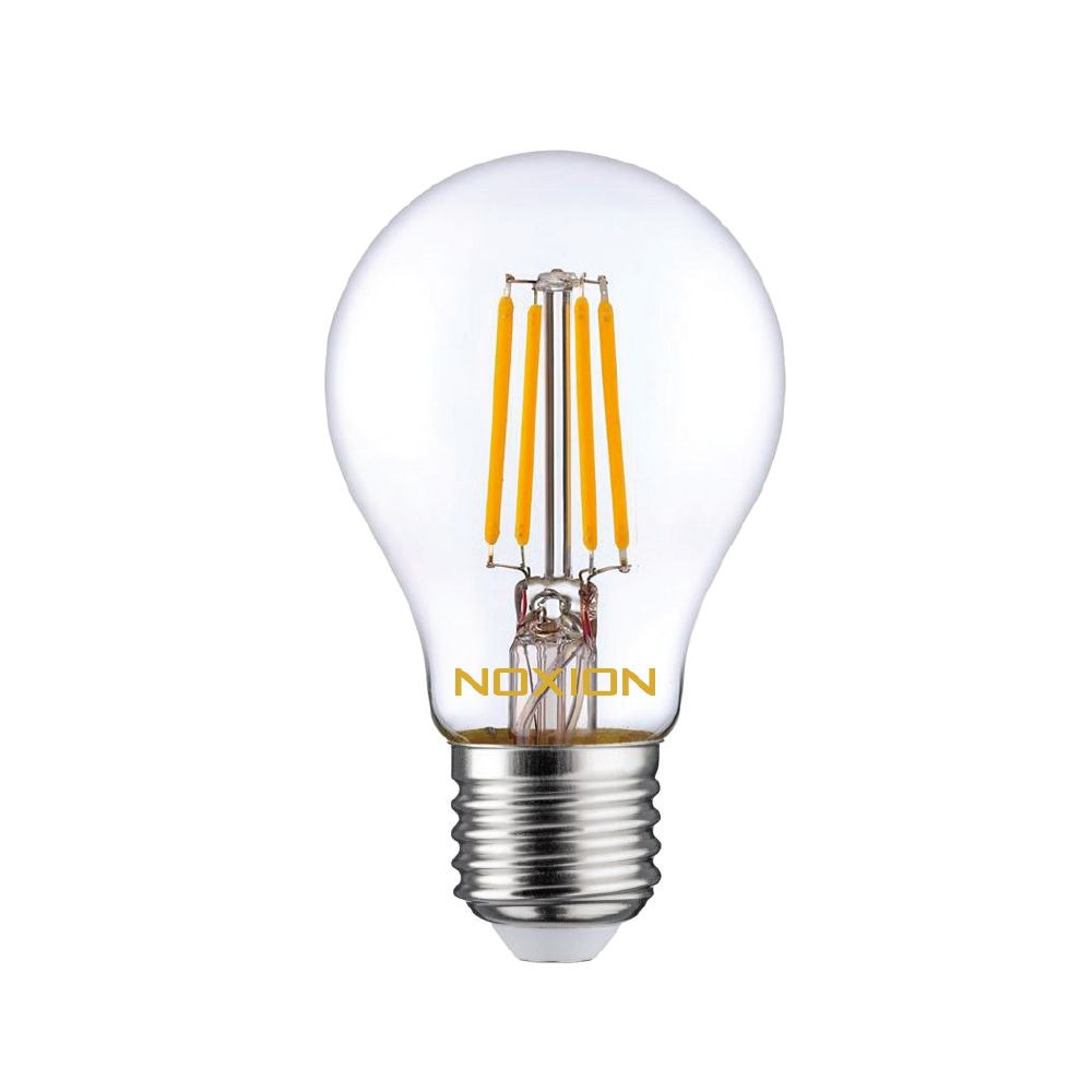 Noxion Lucent Fadenlampe LED Bulb 8W 827 A60 E27 Klar | Extra Warmweiß - Ersatz für 75W Noxion Lucent Fadenlampe LED Bulb 8W 827 A60 E27 Klar | Extra Warmweiß - Ersatz für 75W