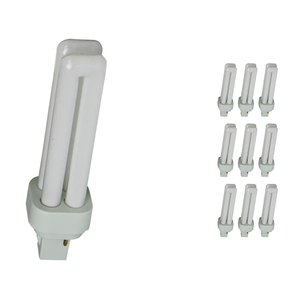 Mehrfachpackung 10x Osram Dulux D 13W 827 | Extra Warmweiß - 2-Pins Mehrfachpackung 10x Osram Dulux D 13W 827 | Extra Warmweiß - 2-Pins