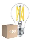 Mehrfachpackung 10x Philips Master LED E27 Birne Fadenlampe Klar 10.5W 1521lm - 922-927 Dim To Warm | Höchste Farbwiedergabe - Dimmbar - Ersatz Für 100W