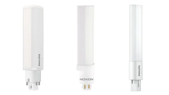 LED-Energiesparlampen von Philips und Noxion